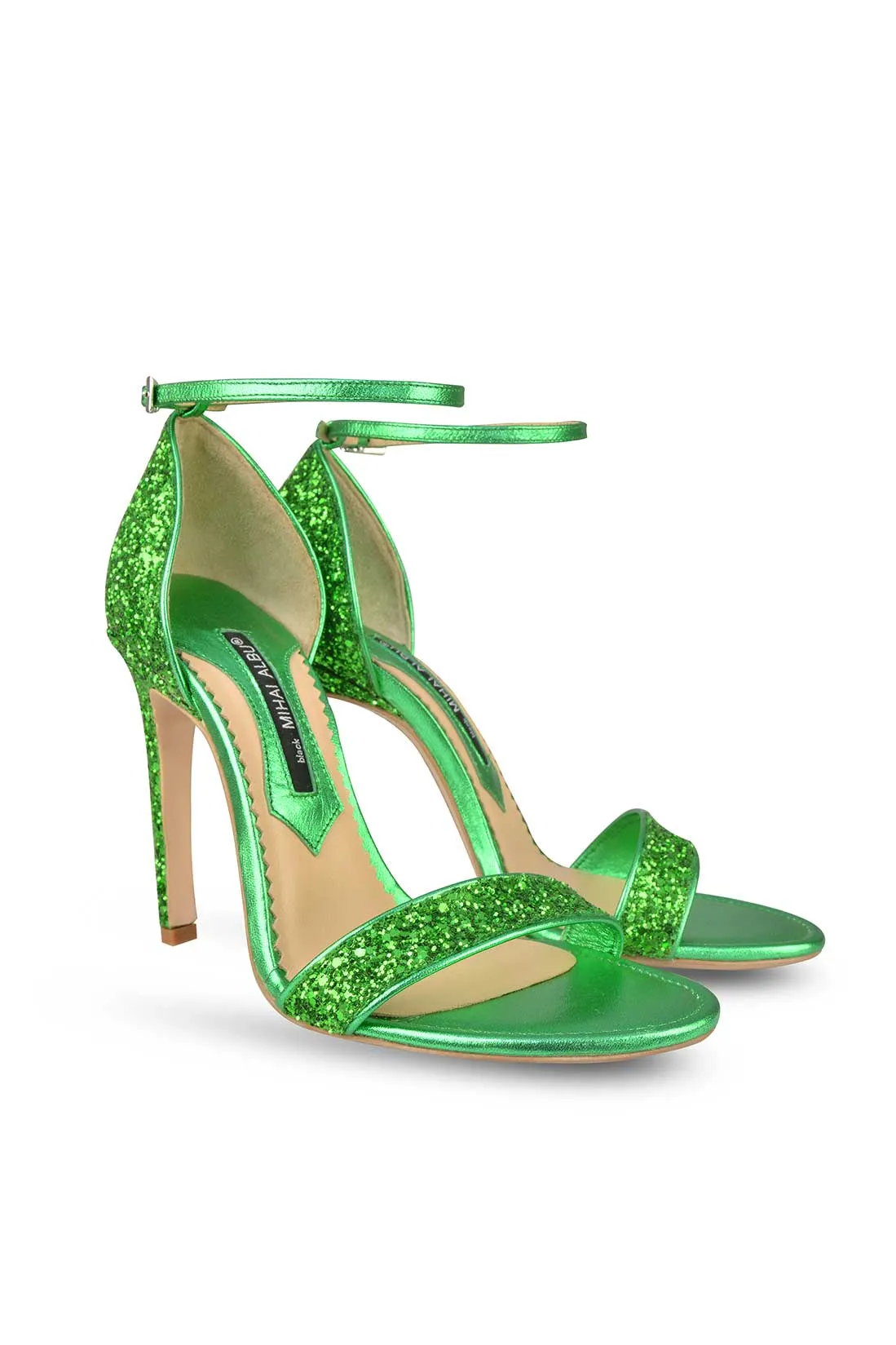 EMERALD GLAMOUR HEELS