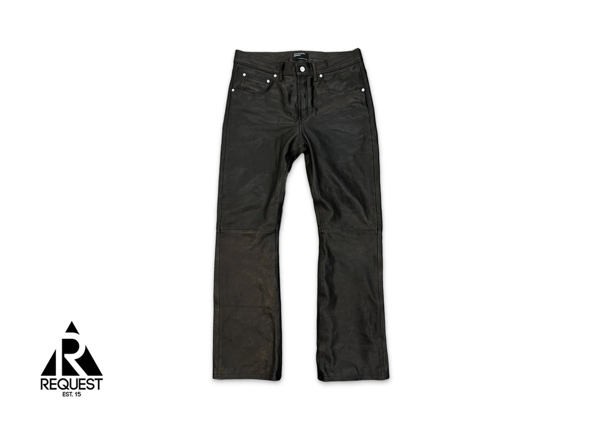 Enfants Riches Déprimes Leather Flared Pants "Black"