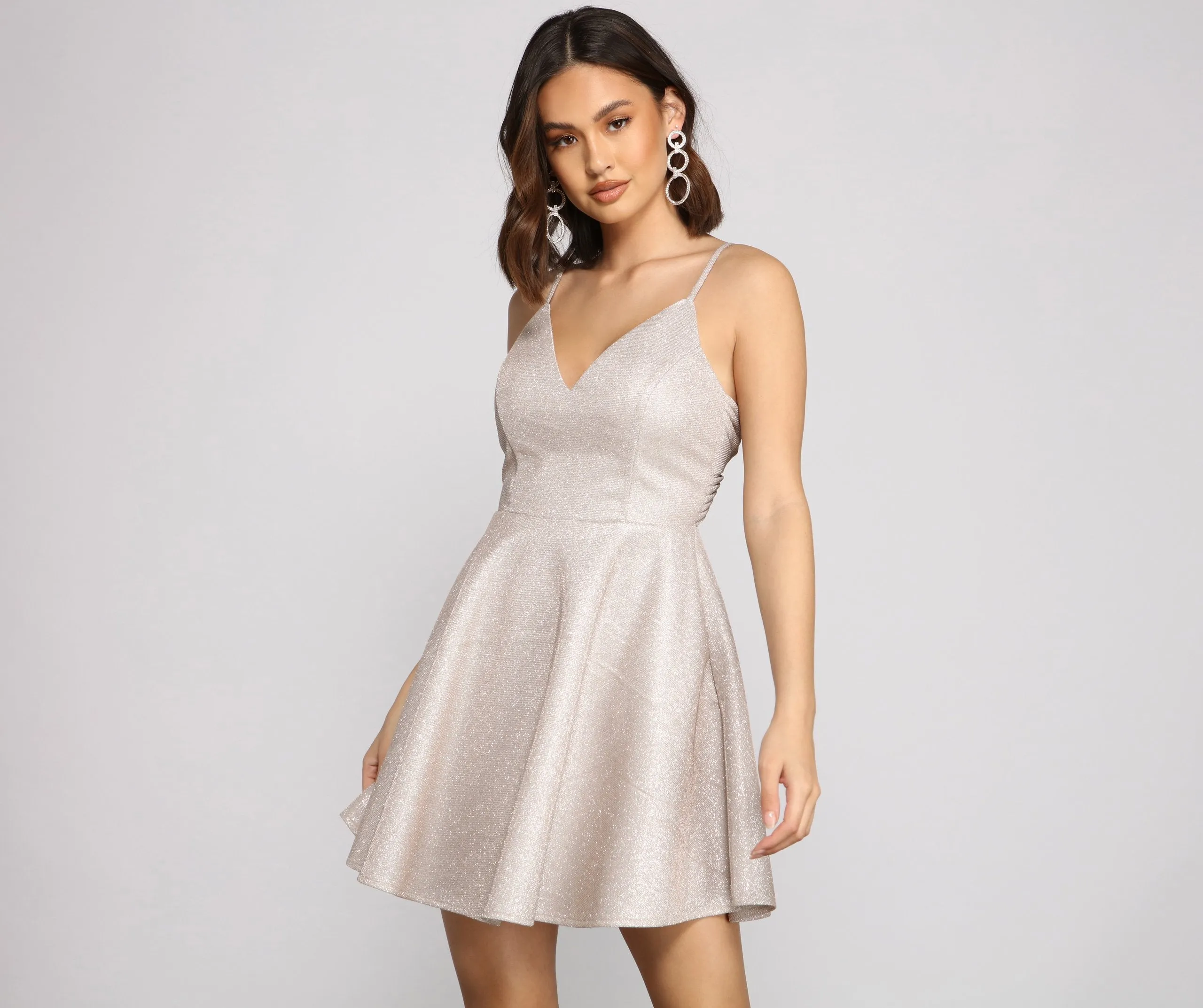 Erin Formal Stylish Glitter Party Dress
