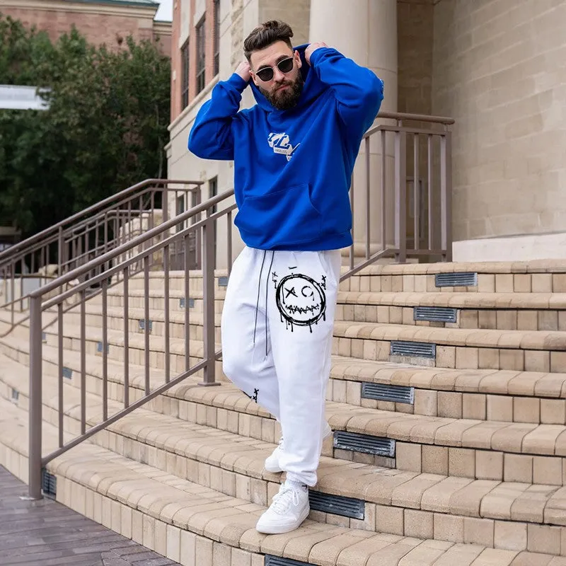 Faded Emoji GRAPHIC PRINT JOGGERS