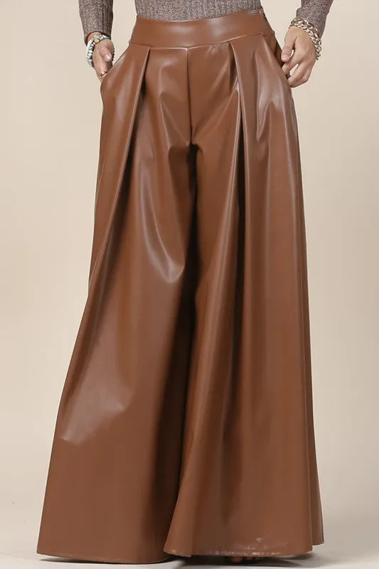 Faux Palazzo in Brown
