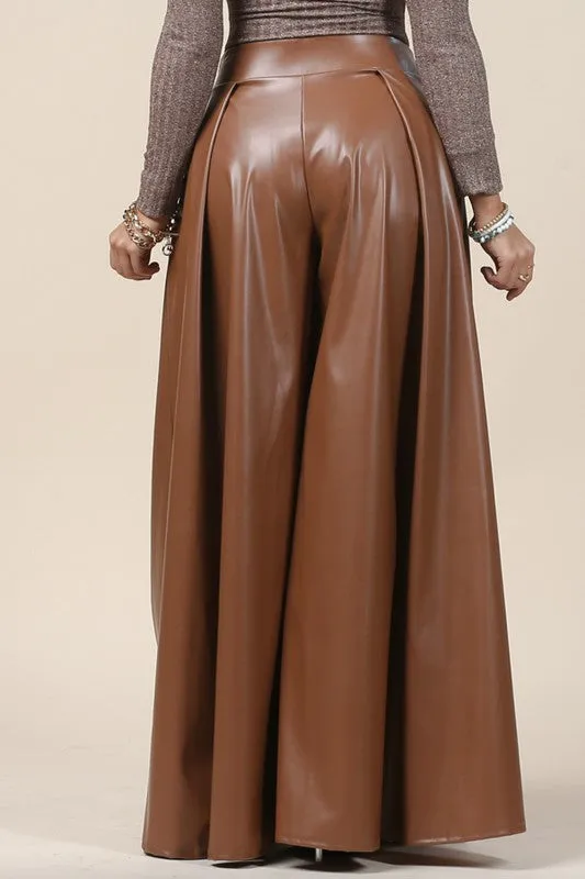 Faux Palazzo in Brown