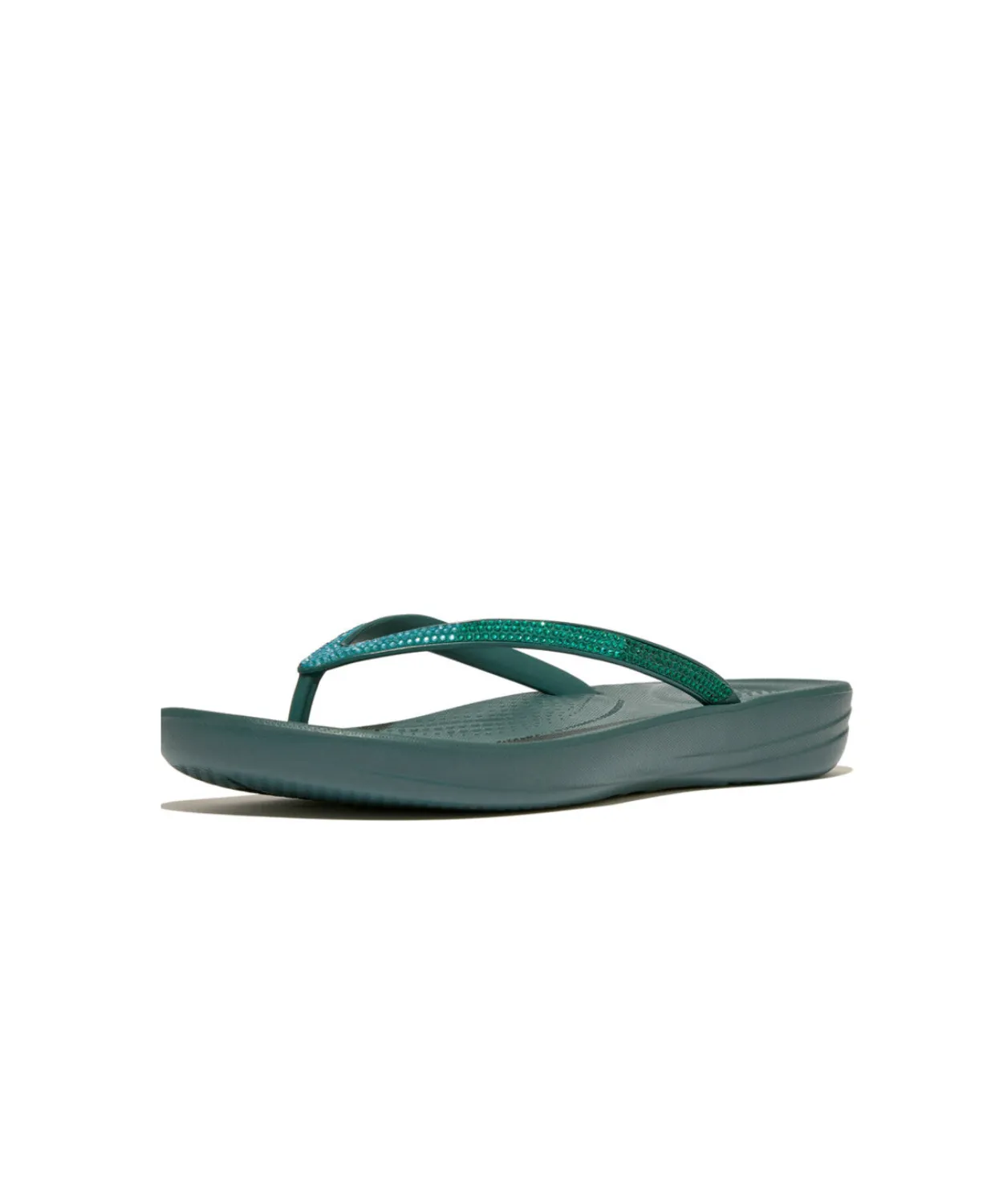 FitFlop IQushion Ombre Sparkle Deep Teal/Mint Blue