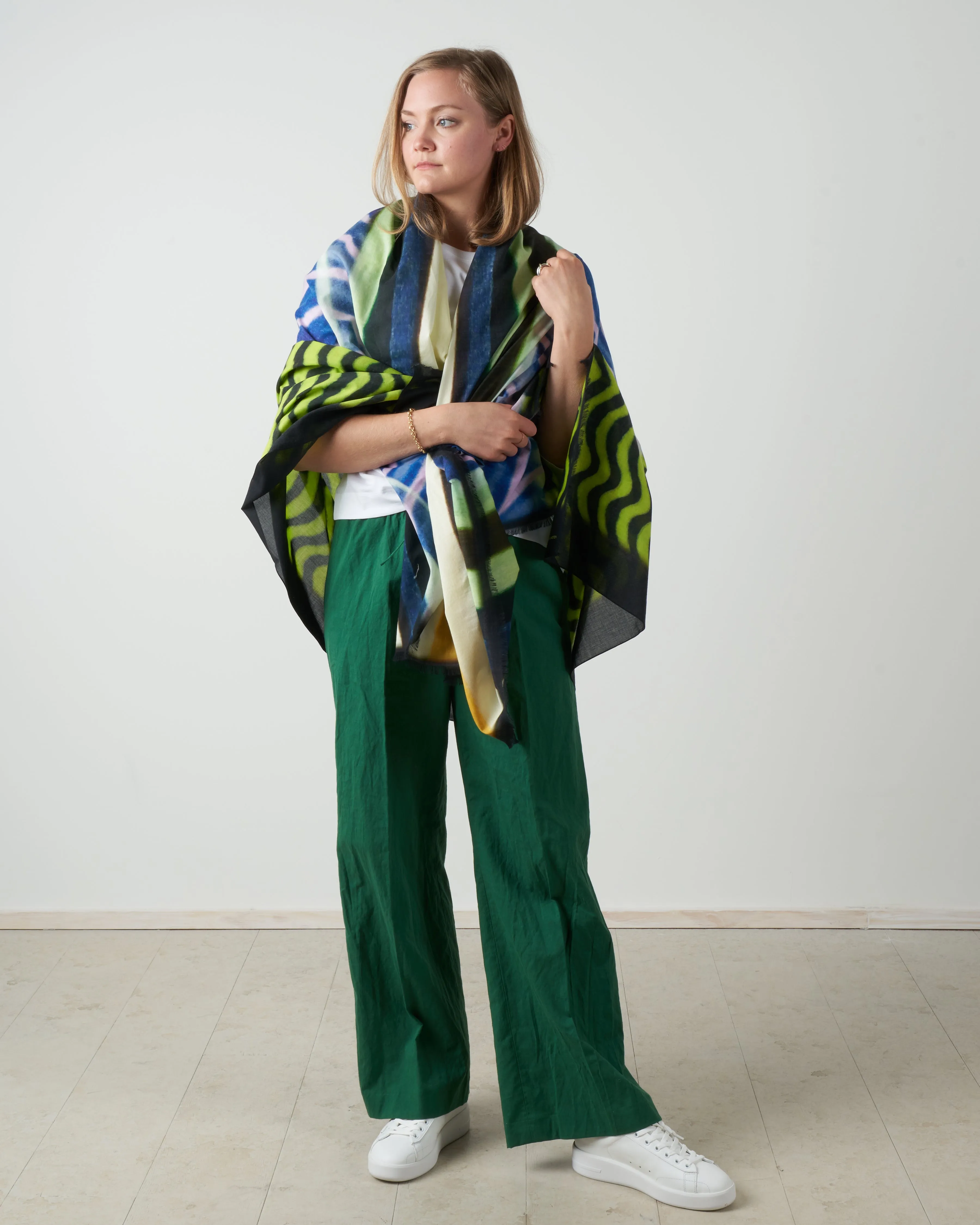 fizzle scarf - yellow
