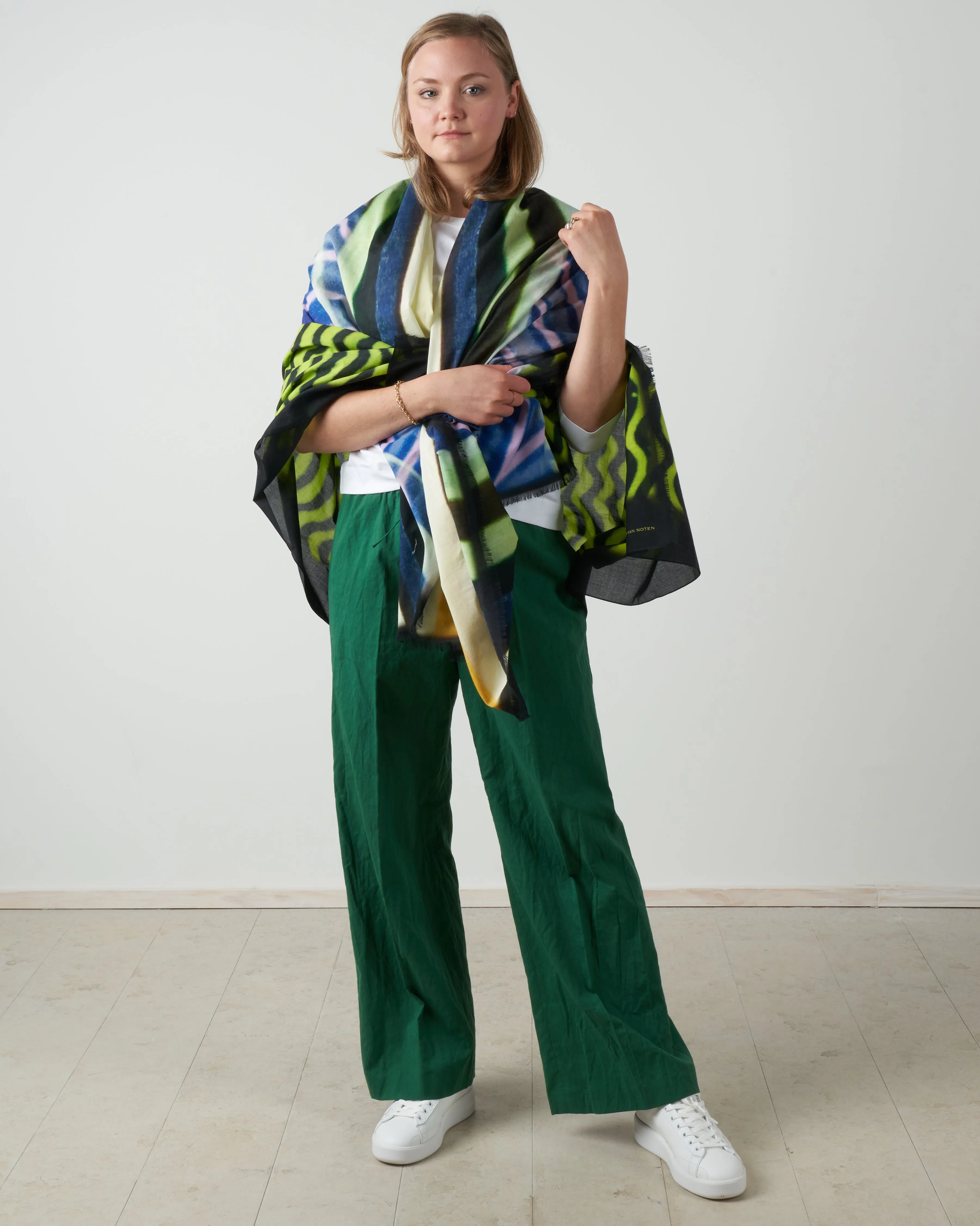 fizzle scarf - yellow