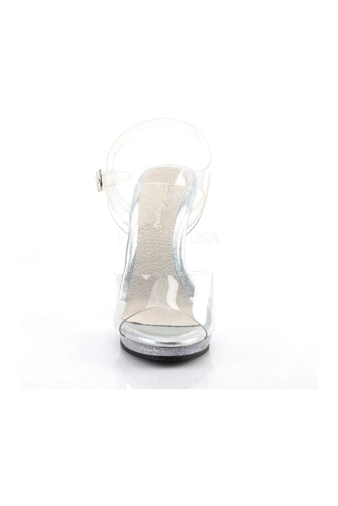 FLAIR-408MG Sandal | Clear Vinyl