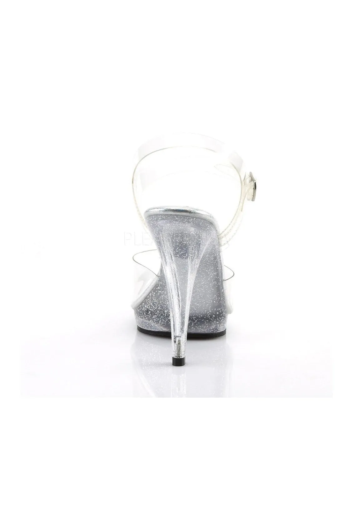 FLAIR-408MG Sandal | Clear Vinyl