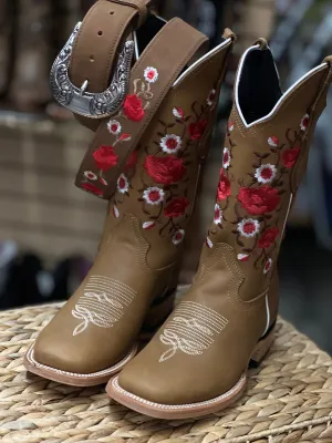 Flor Topo Set Boots and Belt