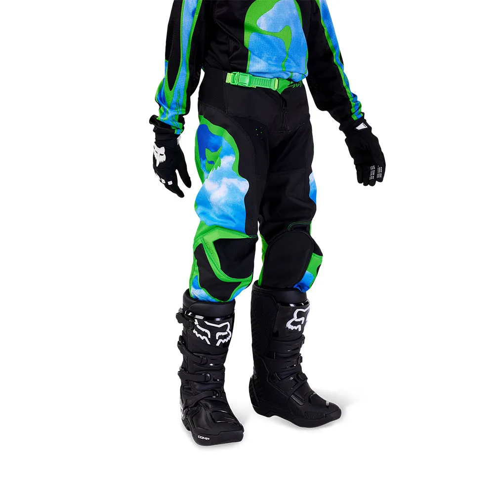 FOX YOUTH 180 ATLAS PANTS [BLACK/GREEN]