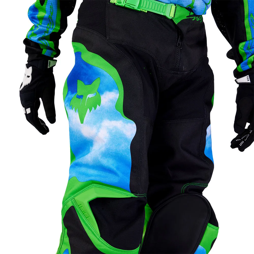 FOX YOUTH 180 ATLAS PANTS [BLACK/GREEN]