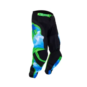 FOX YOUTH 180 ATLAS PANTS [BLACK/GREEN]