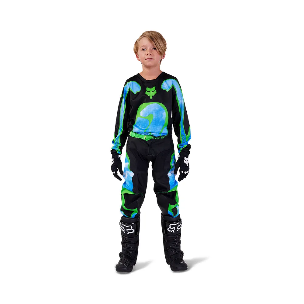 FOX YOUTH 180 ATLAS PANTS [BLACK/GREEN]