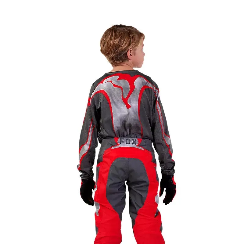 FOX YOUTH 180 ATLAS PANTS [GREY/RED]