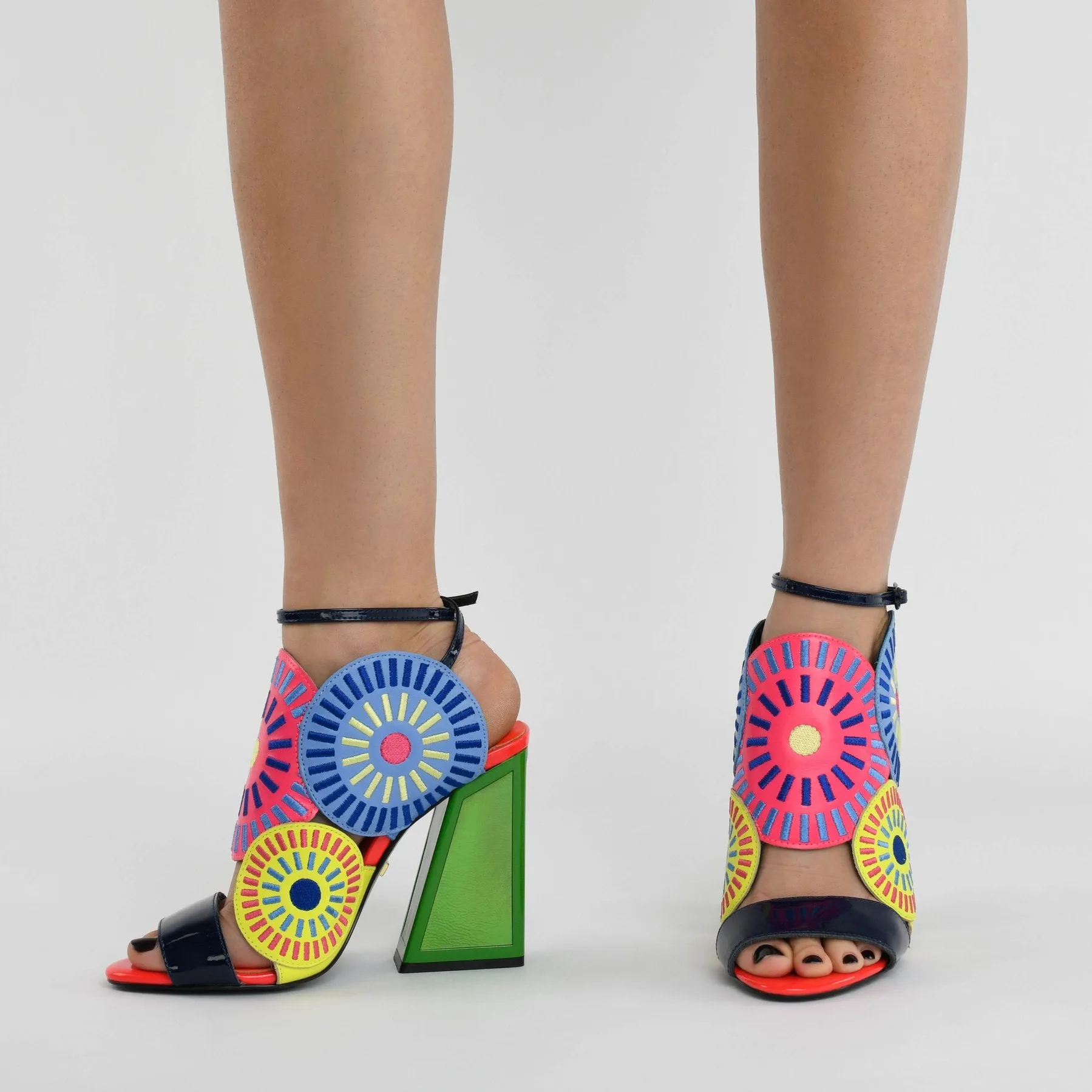 Frida Glitch High Heel