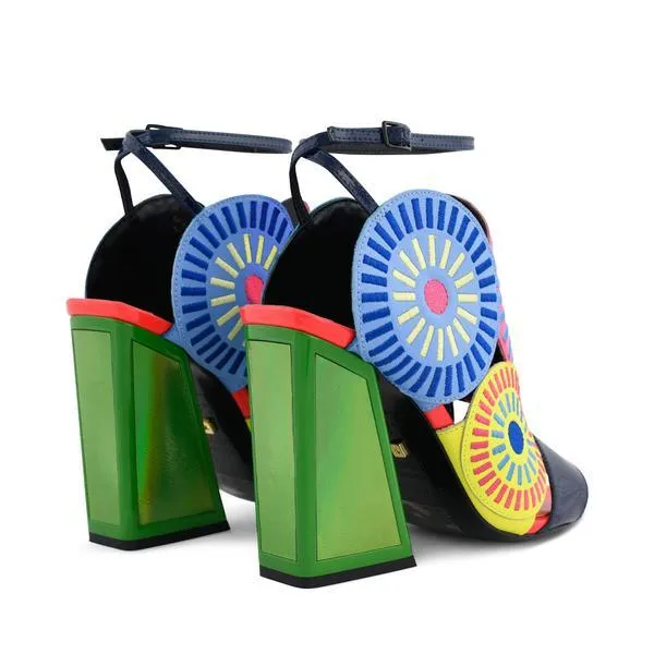 Frida Glitch High Heel