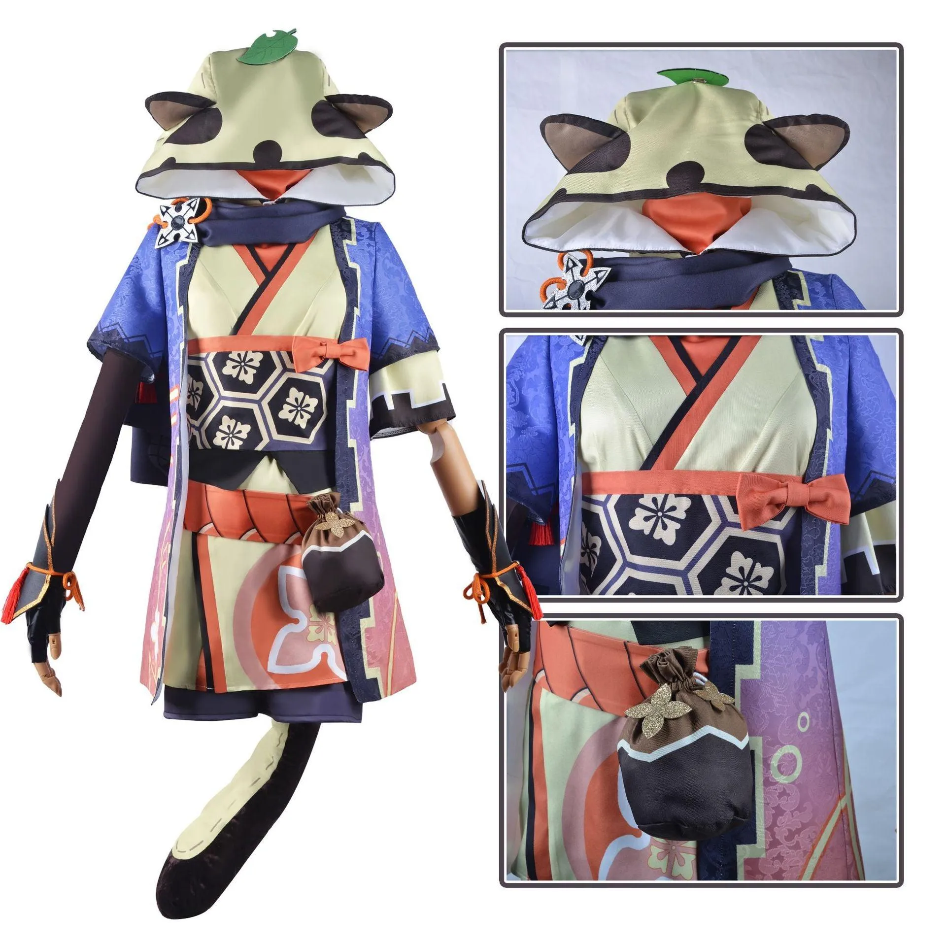 Game Genshin Impact Sayu Cosplay Costume