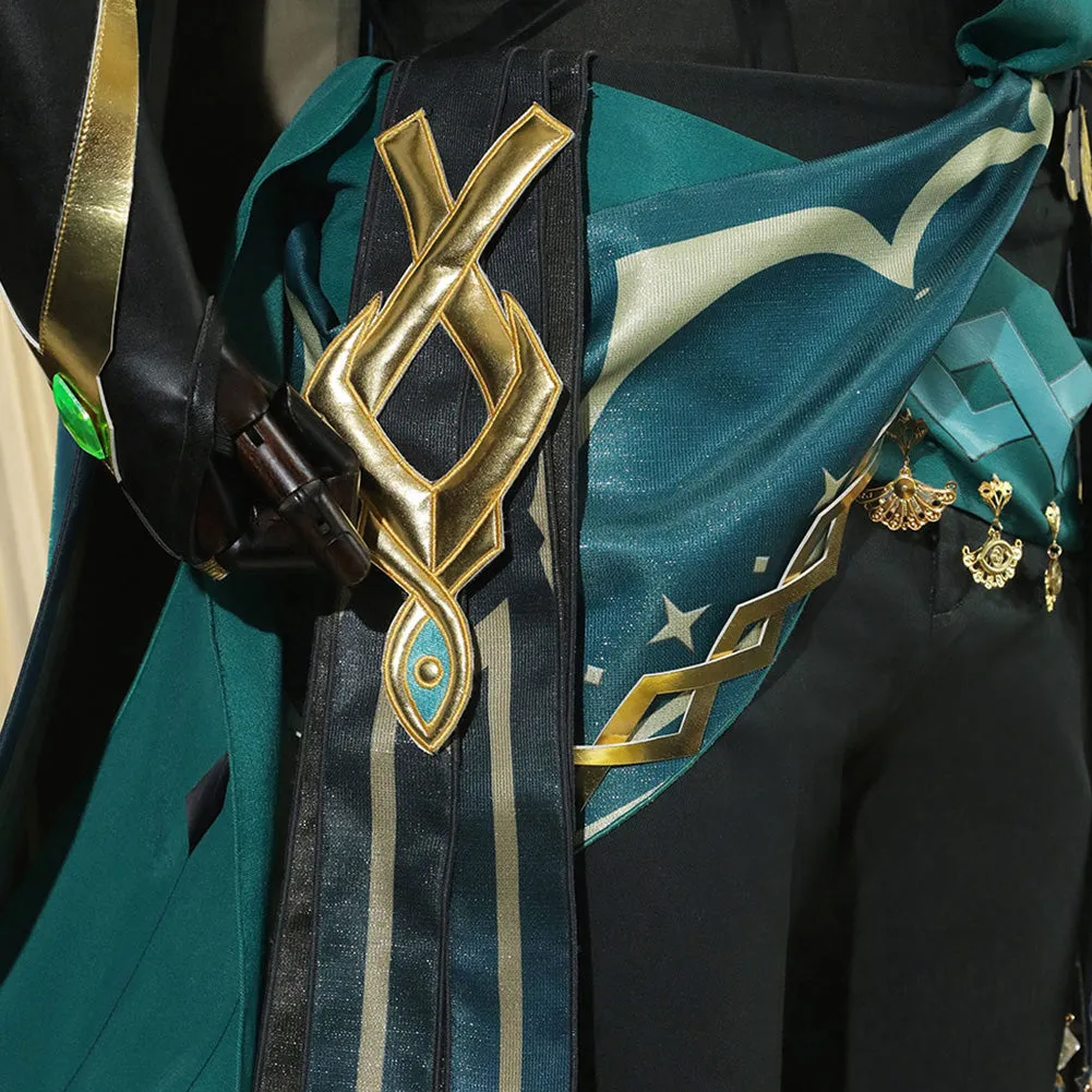 Genshin Impact Al Haitham Cosplay Costume Outfits Halloween Carnival Suit