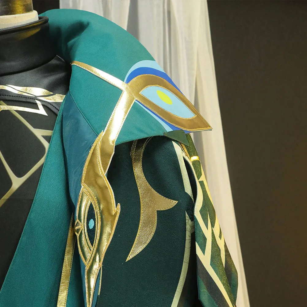 Genshin Impact Al Haitham Cosplay Costume Outfits Halloween Carnival Suit