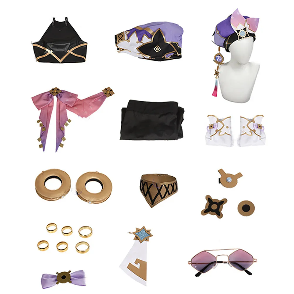 Genshin Impact Dori Cosplay Costume Outfits Halloween Carnival Suit