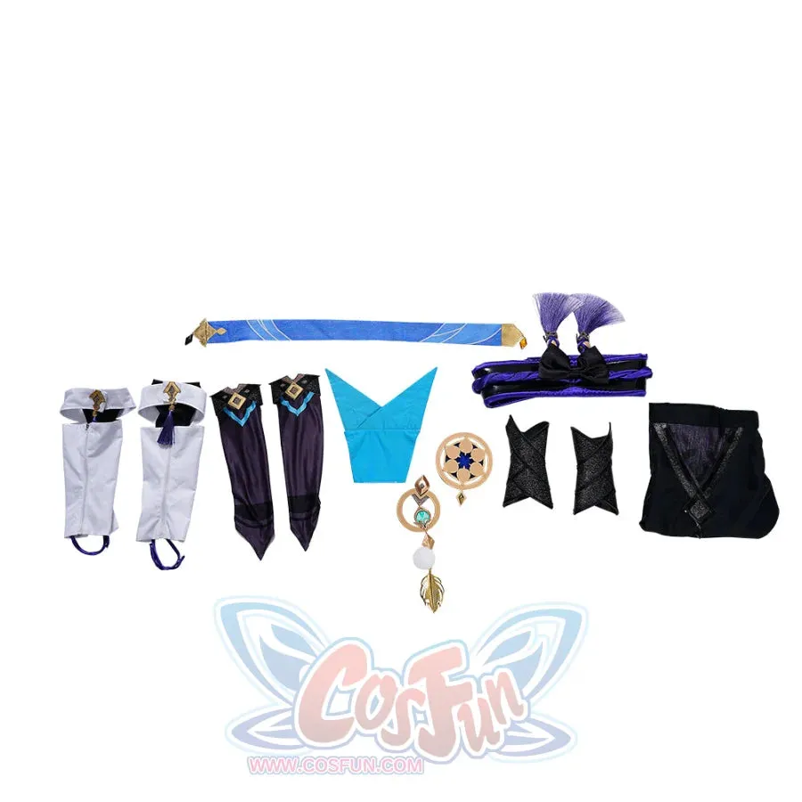 Genshin Impact Scaramouche Wanderer Cosplay Costume C07569  A