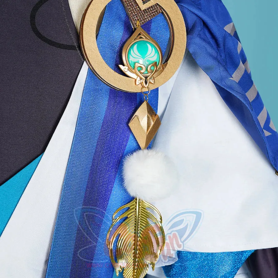 Genshin Impact Scaramouche Wanderer Cosplay Costume C07569  A