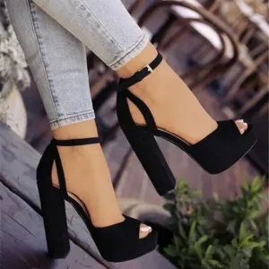 Glam Risers Block Heels