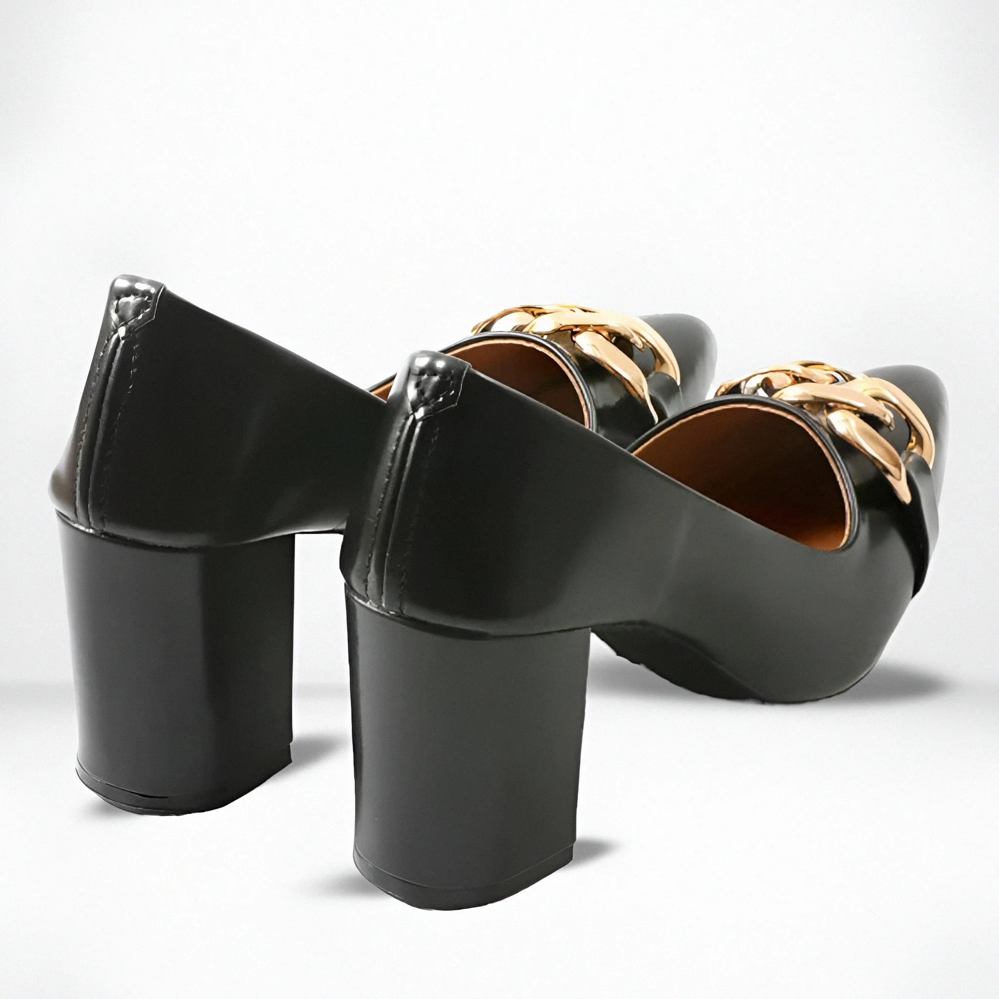 Glamour Black Heels