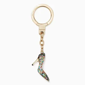 Glitter Shoe Keychain
