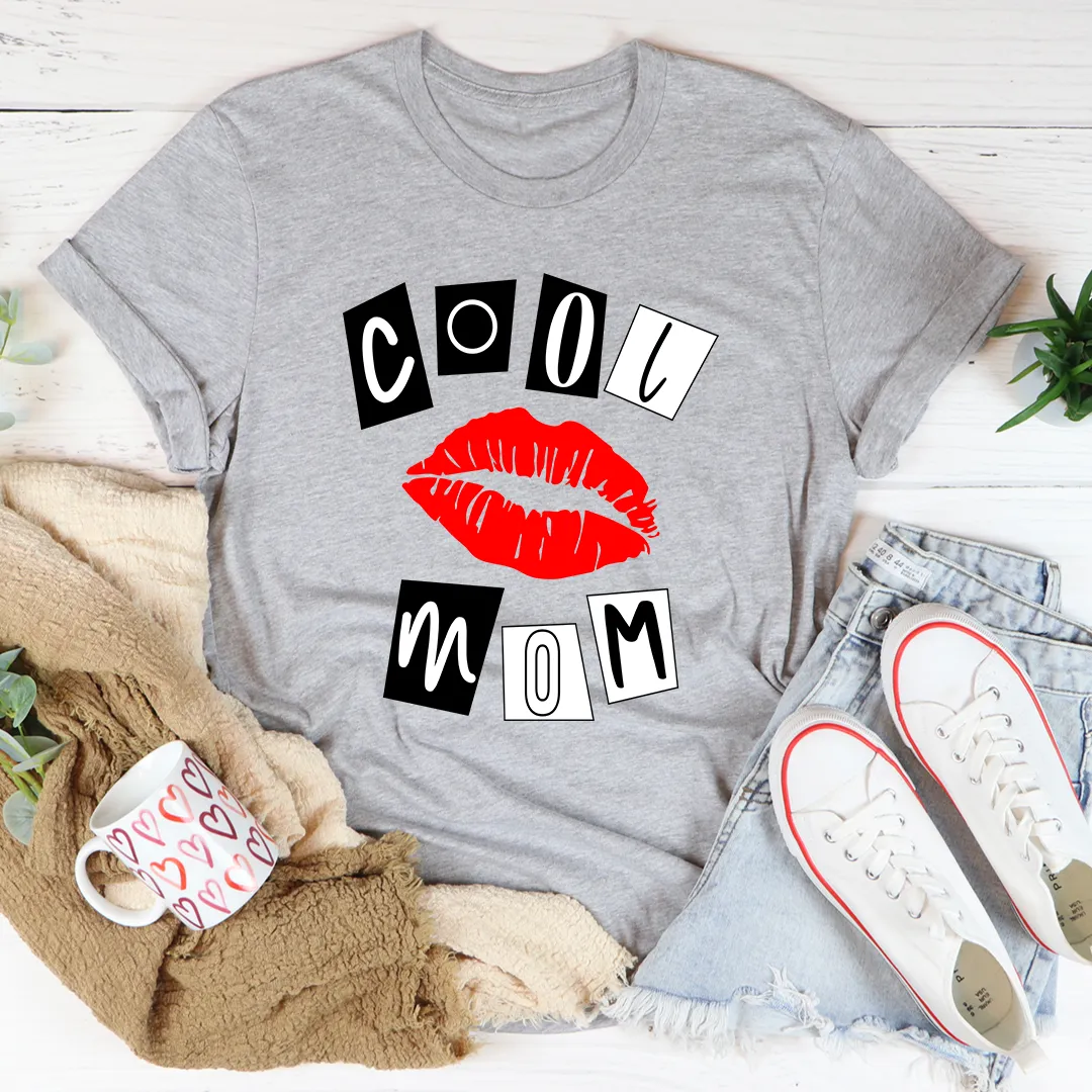 Graphic T-Shirts Cool Mom Lips Tee