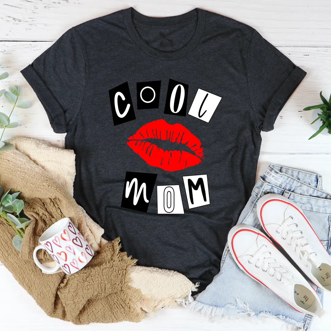 Graphic T-Shirts Cool Mom Lips Tee