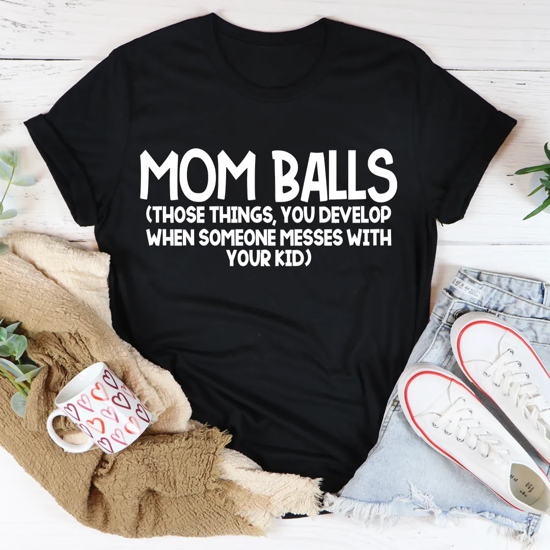 Graphic T-Shirts Mom Balls Tee
