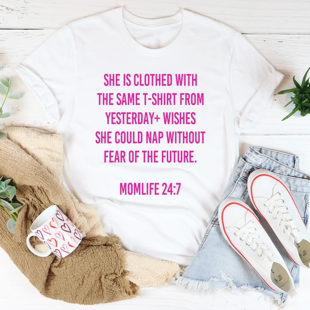 Graphic T-Shirts Mom Life 24/7 Tee