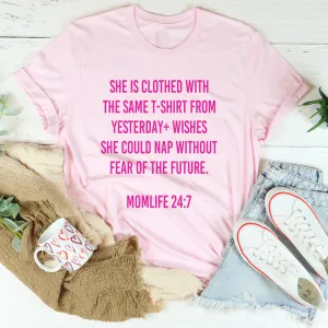 Graphic T-Shirts Mom Life 24/7 Tee