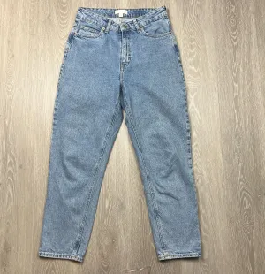 H&M Womens Light Wash Mom Style Denim Jeans Size US 8