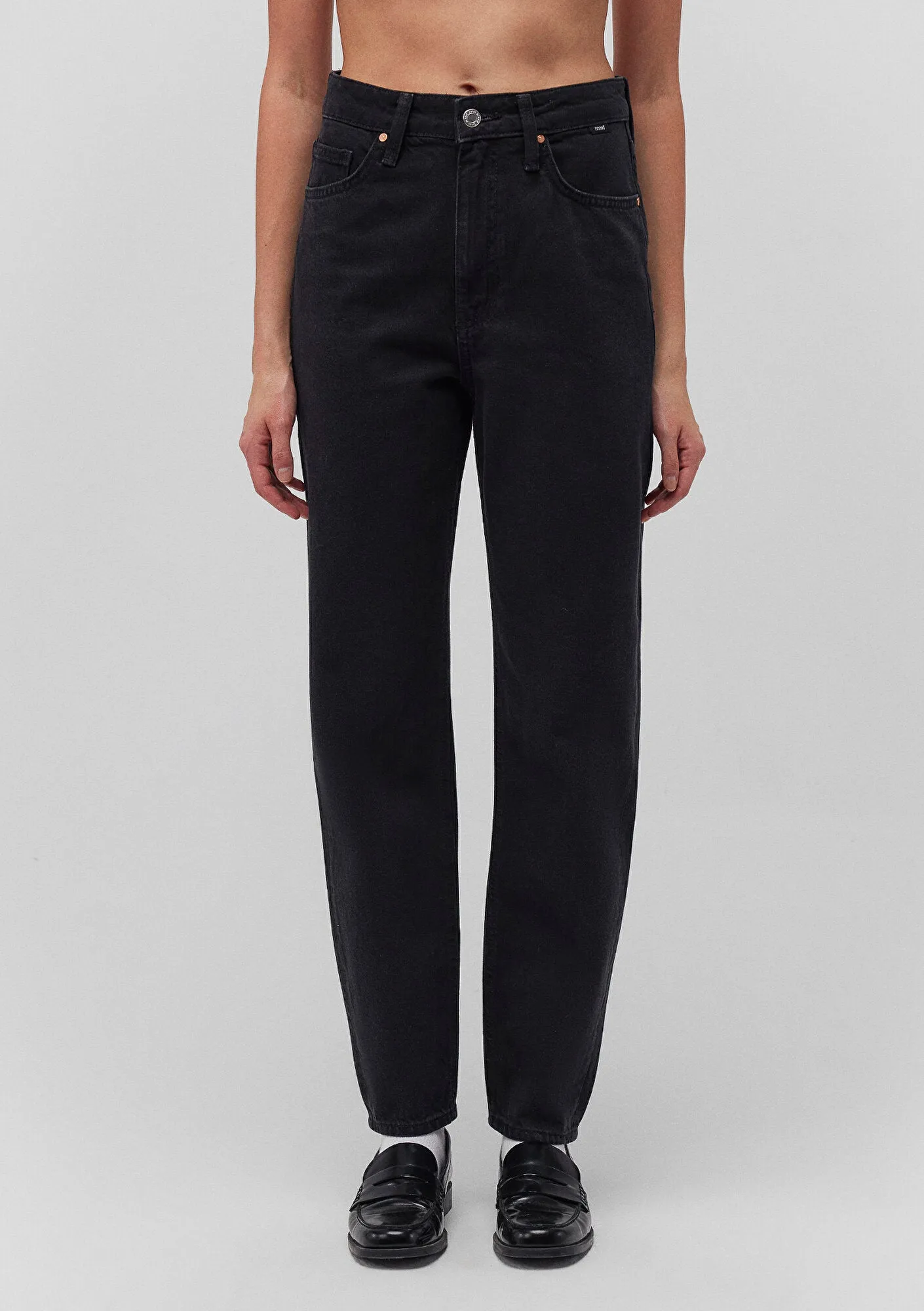 Happy Dark Smoke Denım Jean Pants