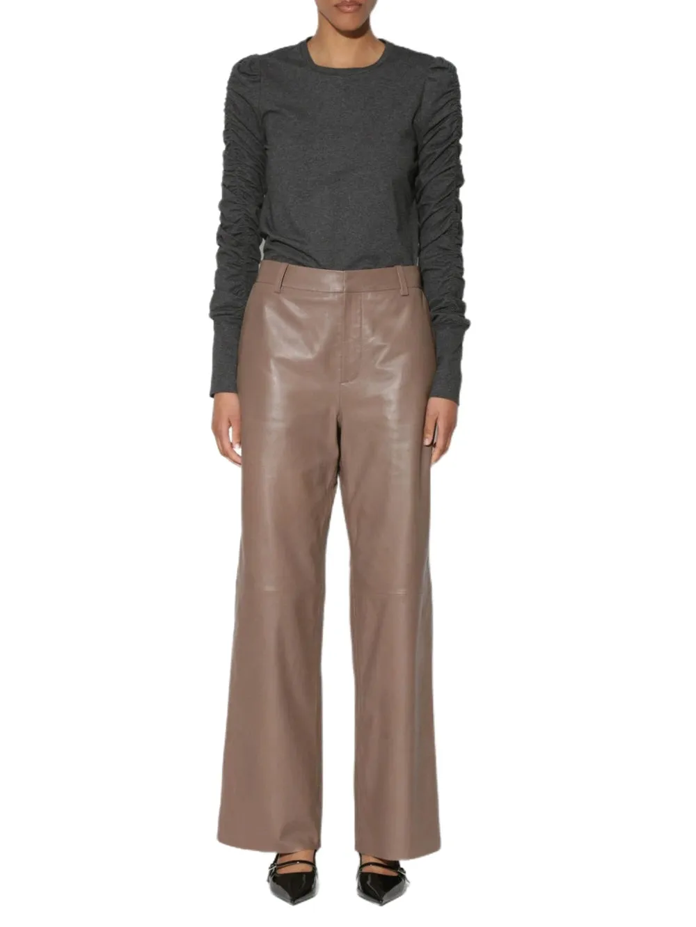 Heritage Glow Leather Pant