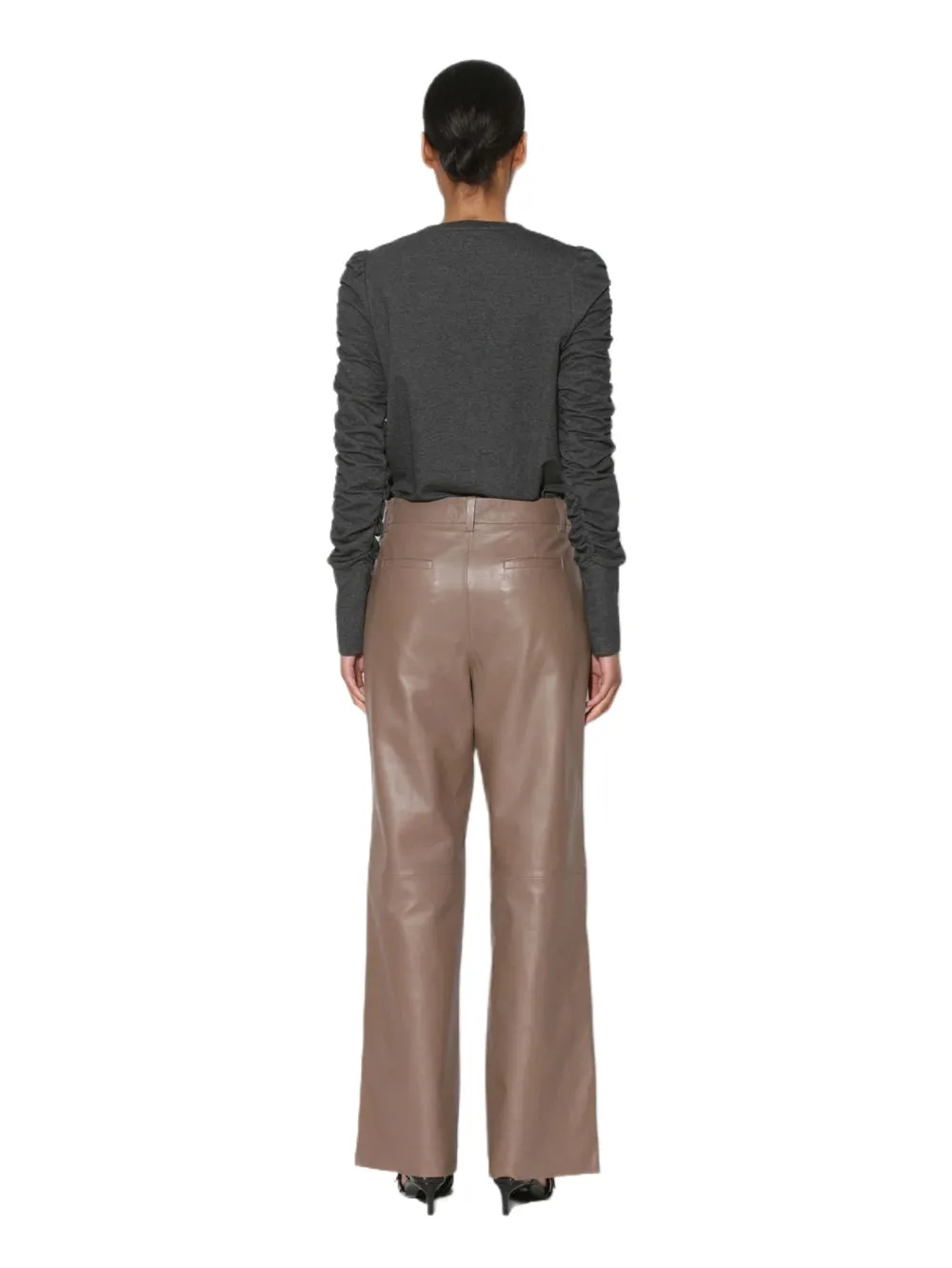 Heritage Glow Leather Pant