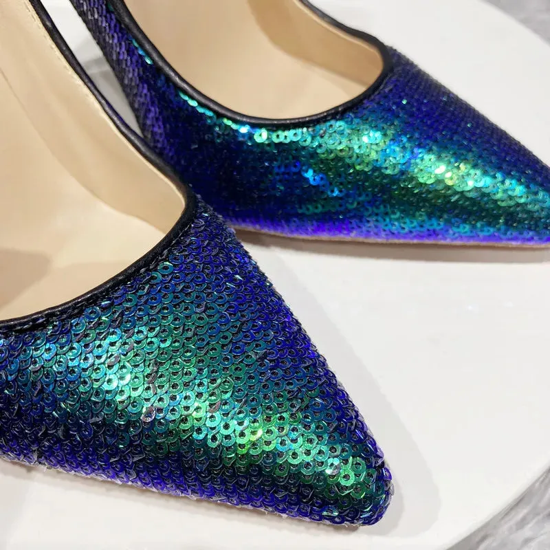 High-heeled shoes high-heeled pointed toe shoes for women