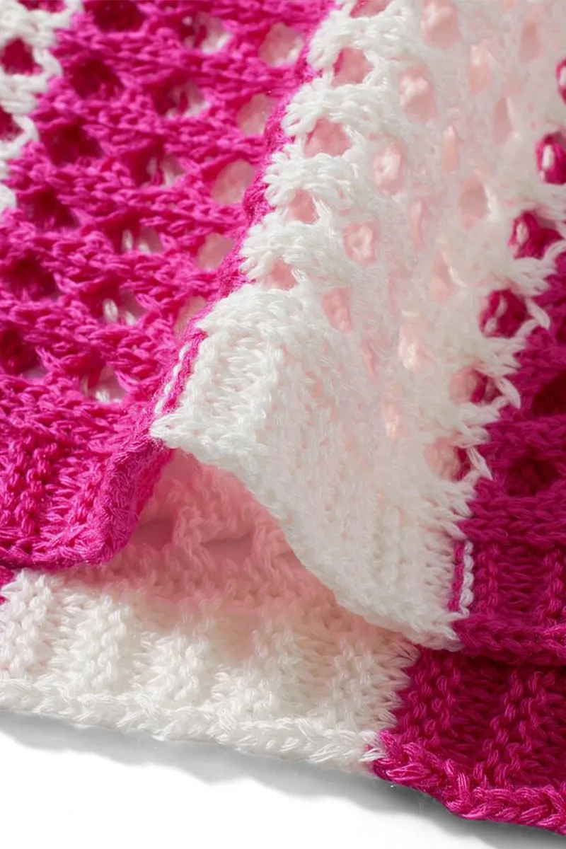HUR1332 Retro Stripes Crochet Set