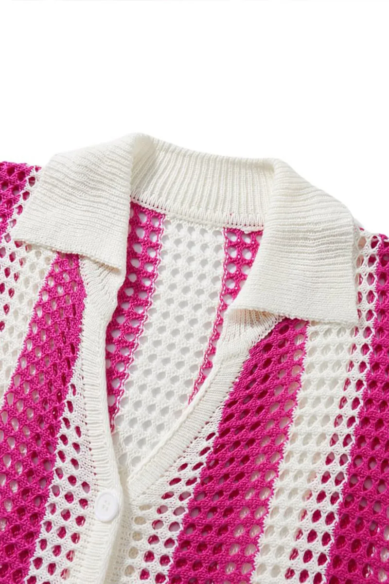 HUR1332 Retro Stripes Crochet Set