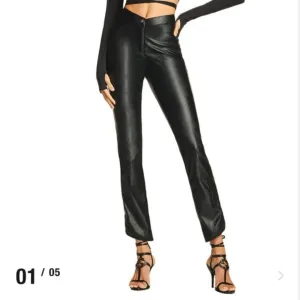 I.AM.GIA Black Cirdan Leather Pants Size XS NWT