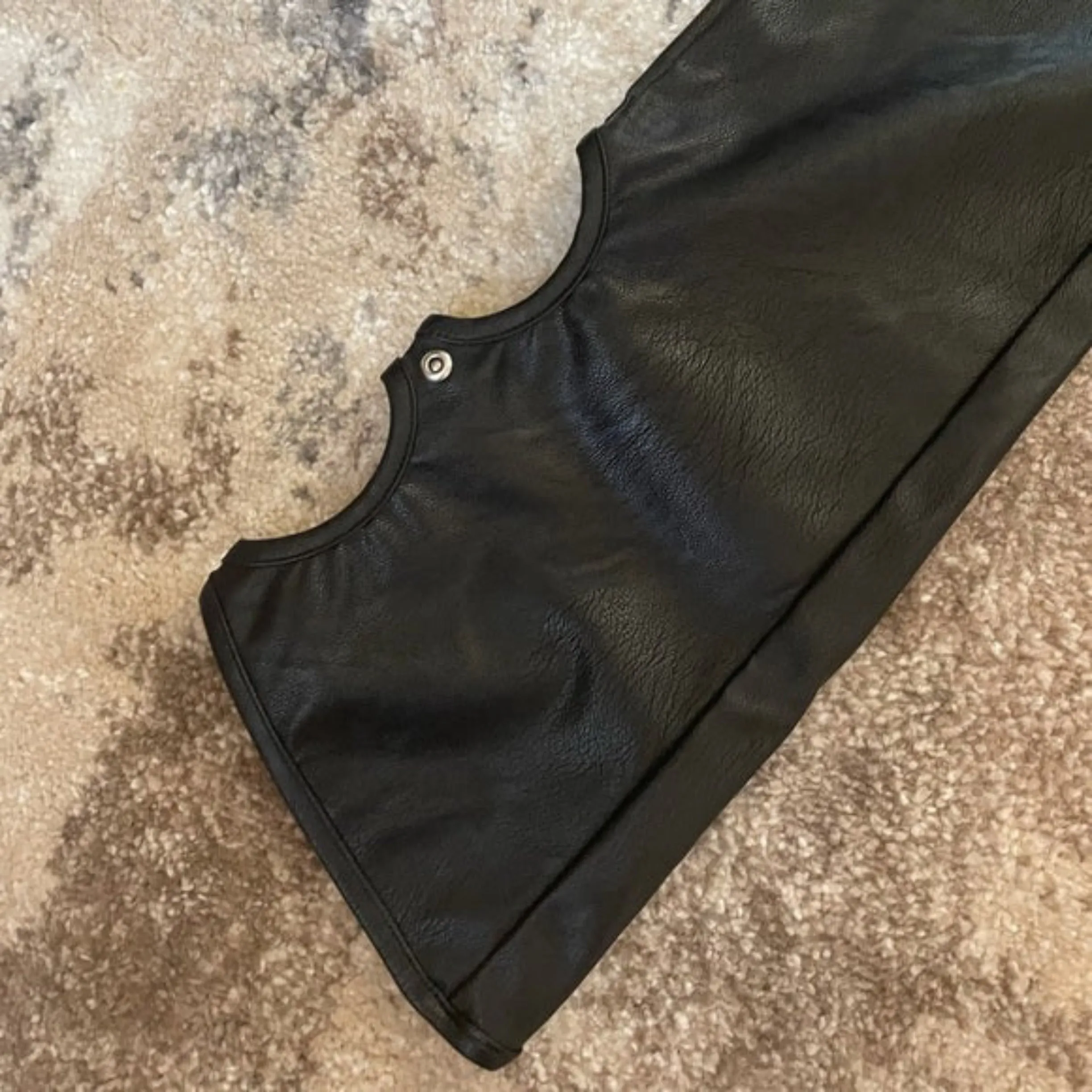 I.AM.GIA Black Cirdan Leather Pants Size XS NWT