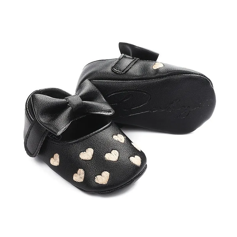 Infant Baby Girls Soft-Soled Anti-Slip Prewalker Shoes