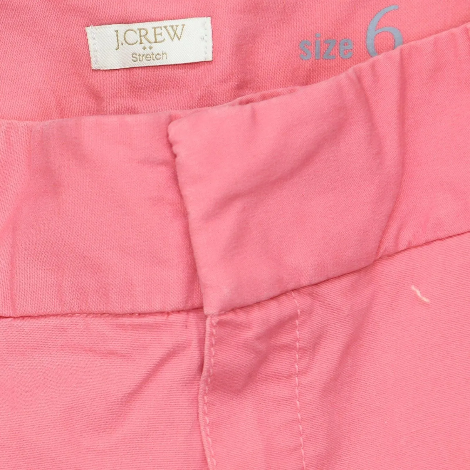 J. Crew Womens Frankie Stretch Khaki Pants 167058cc2388e9 Pink 6