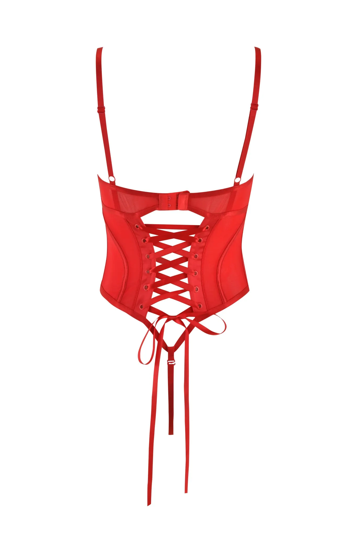 JACQUELINE BODYSUIT - RED