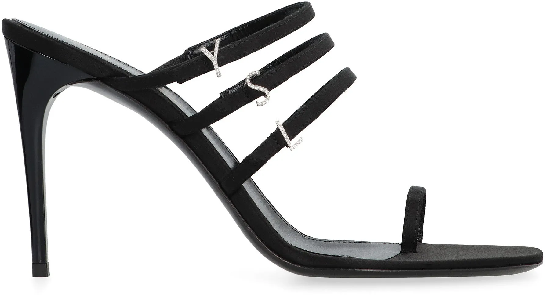Jerry satin sandals