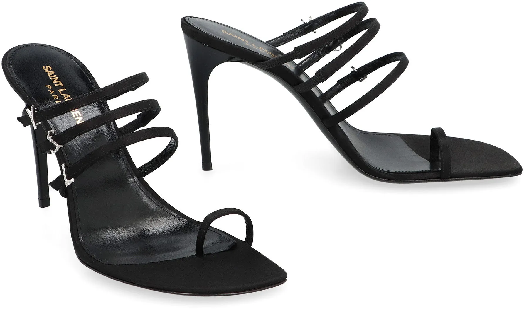Jerry satin sandals