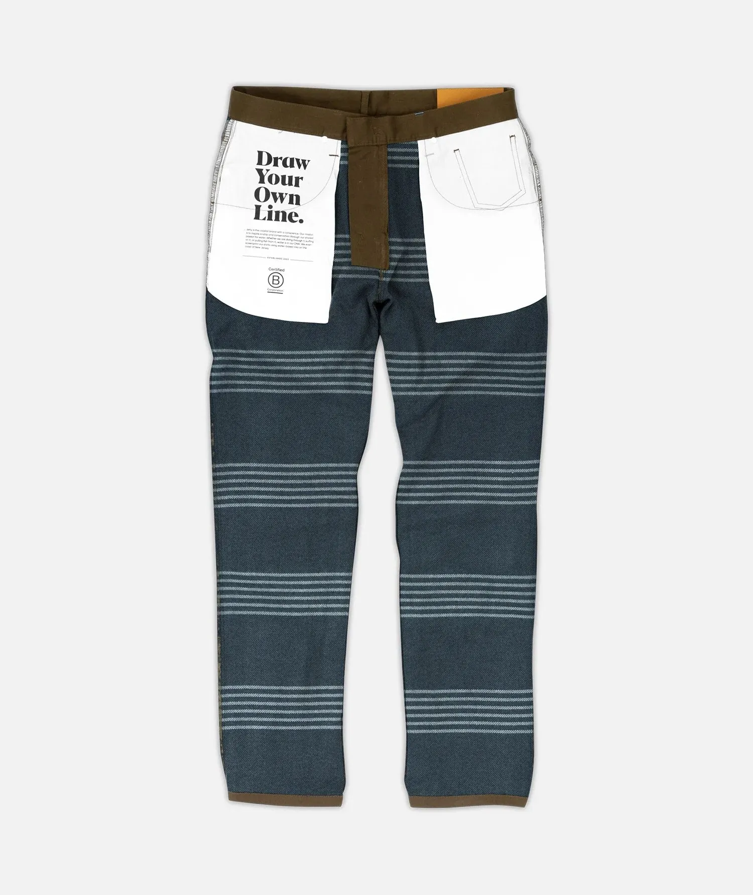 JETTY MARINER PANT - BRN