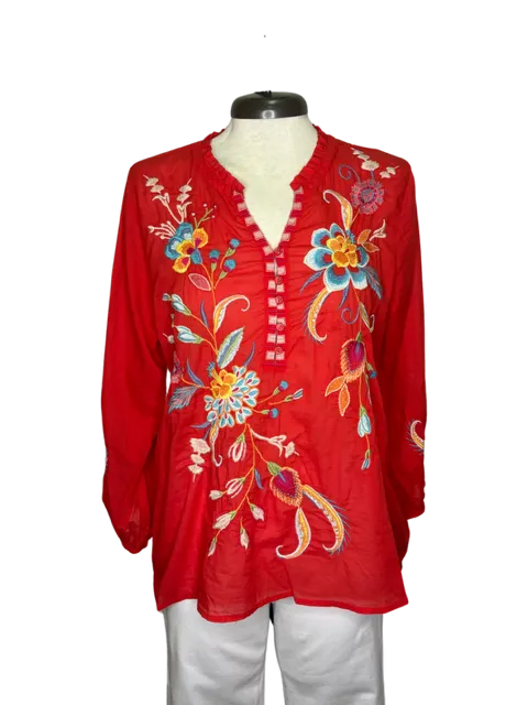 Joele Ruffle Field Blouse