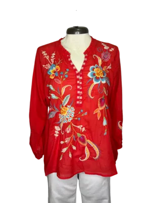 Joele Ruffle Field Blouse